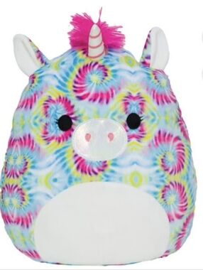 Squishmallows Atlas the Tie Dye Unicorn